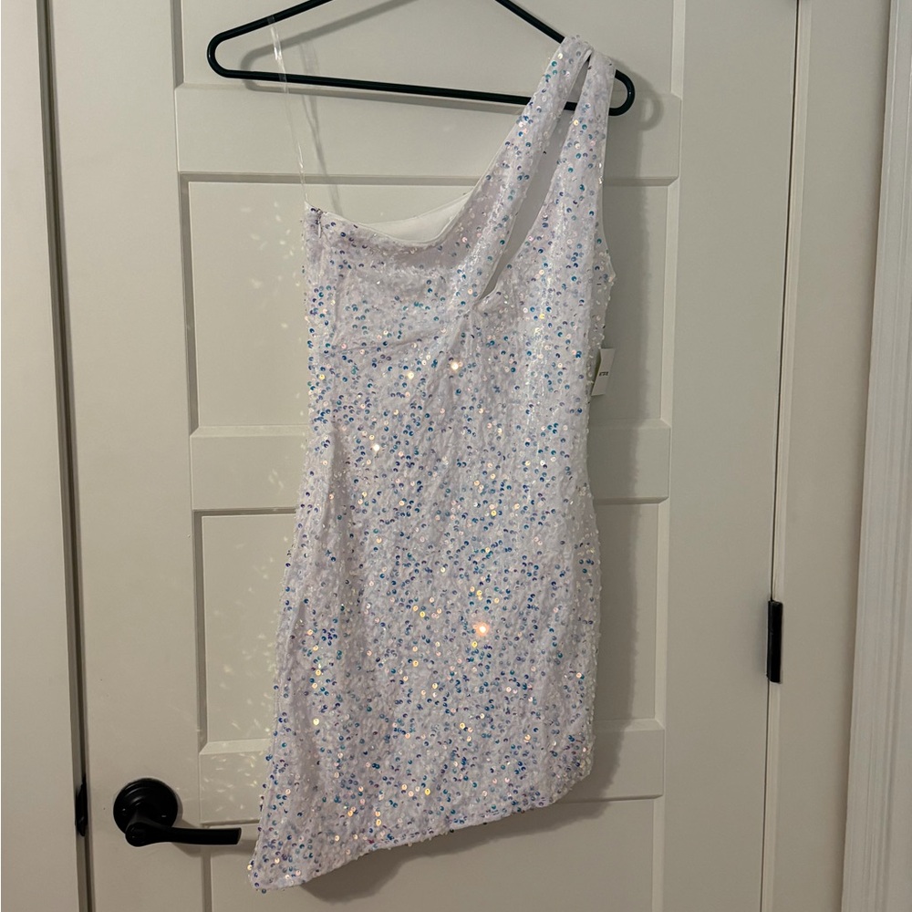 Better Be Iridescent Sequin Dress